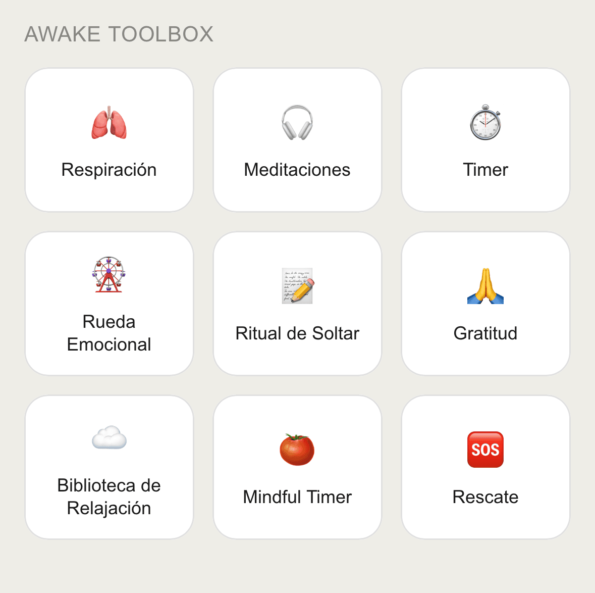 Awake Toolbox App